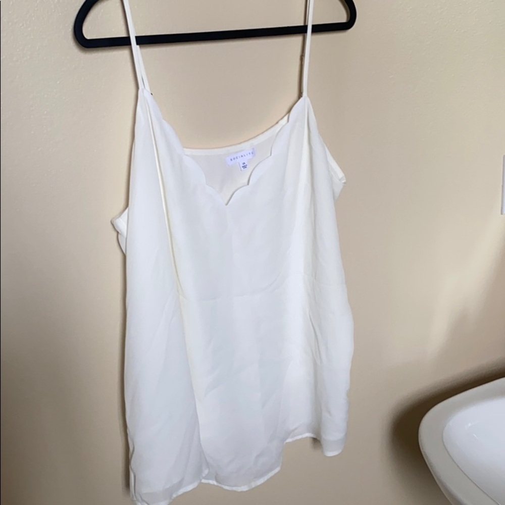 Scalloped Neck Camisole